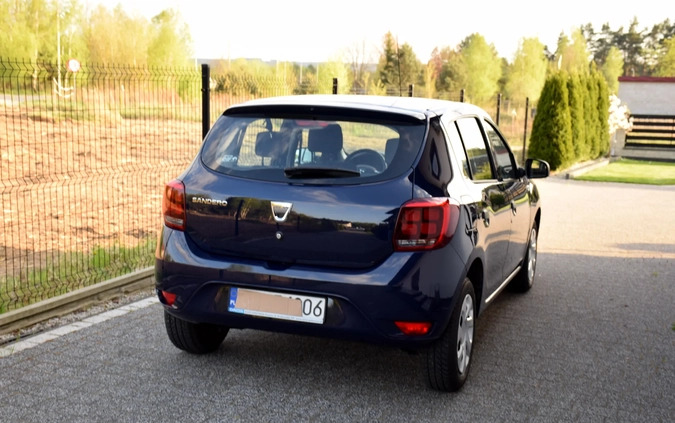Dacia Sandero cena 29800 przebieg: 19000, rok produkcji 2018 z Poniec małe 379